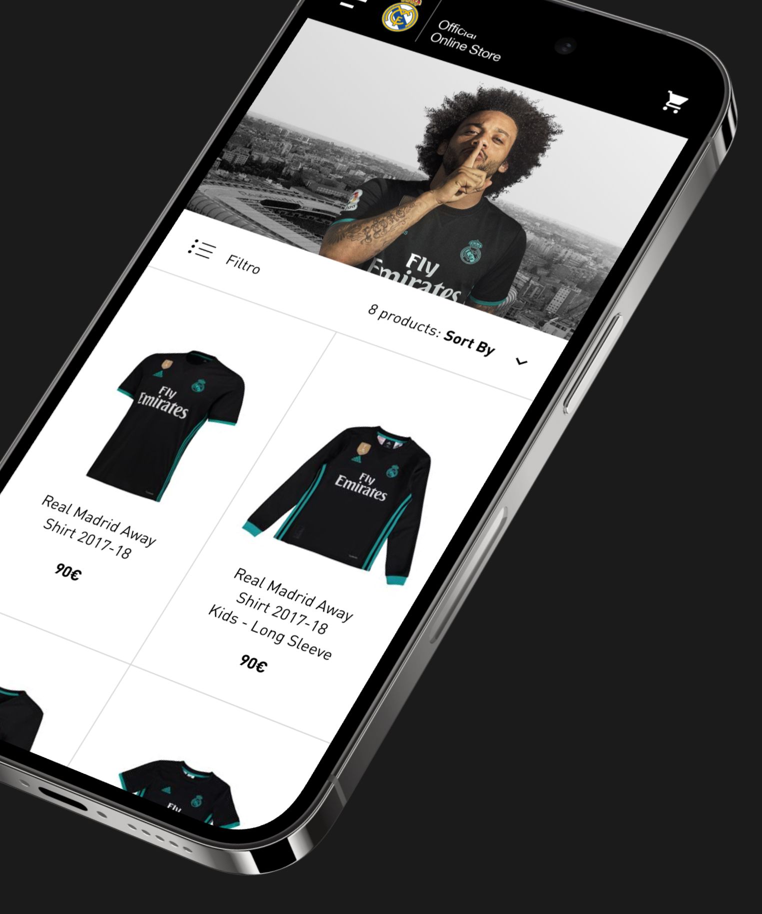 Distribuidora productos Real Madrid