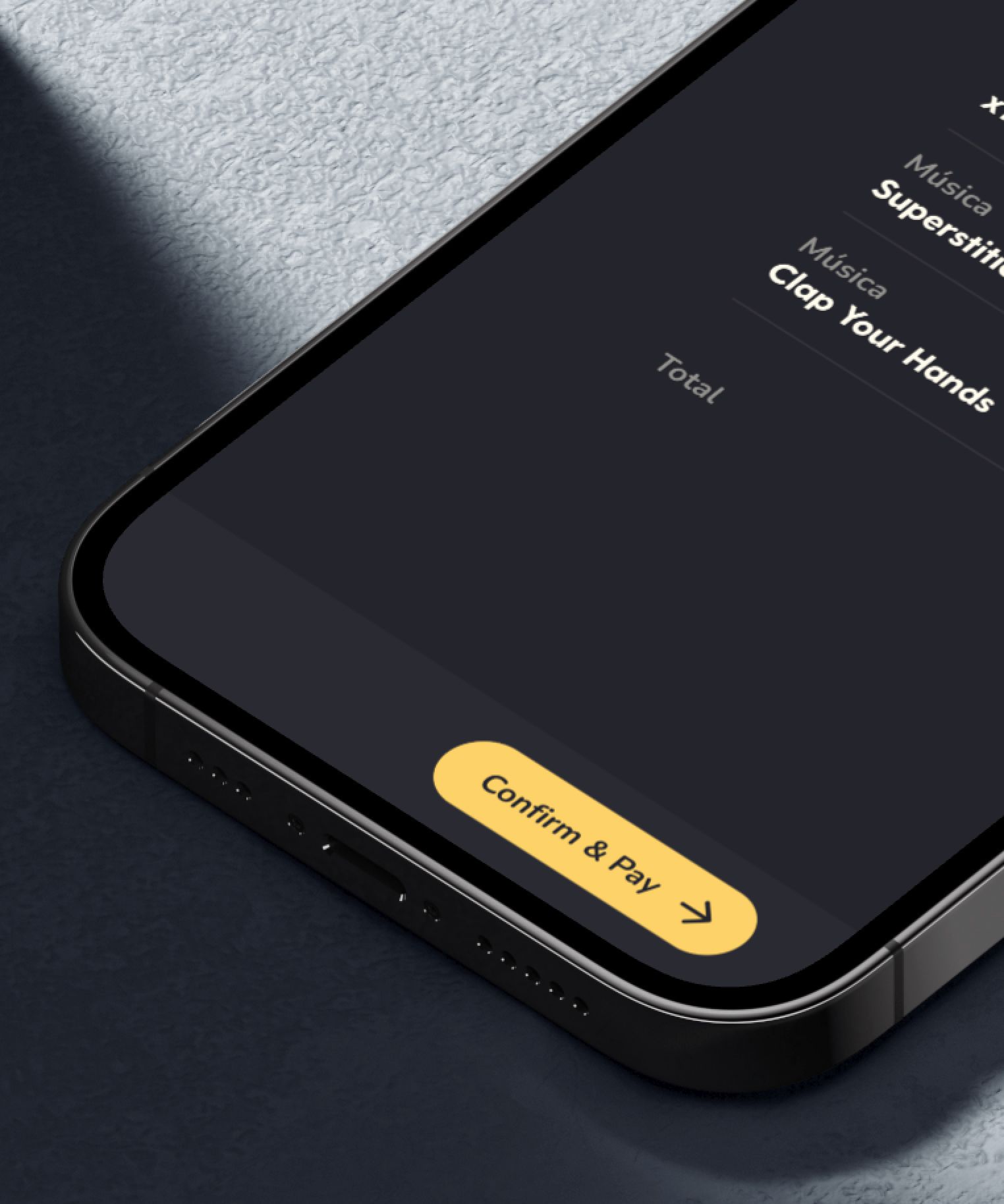 detalle botón de pago app