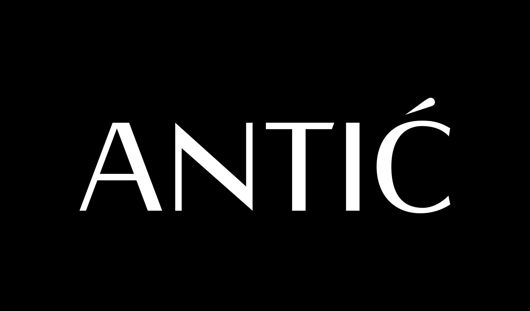Logo Antic fondo negro