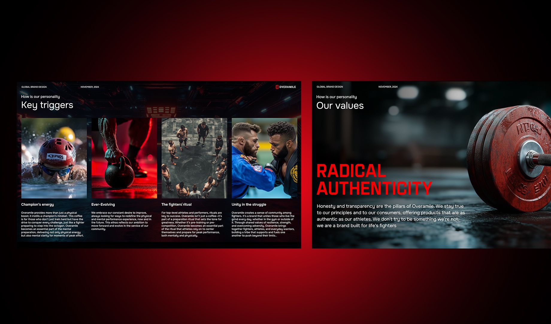 página interior de la guía de estilo