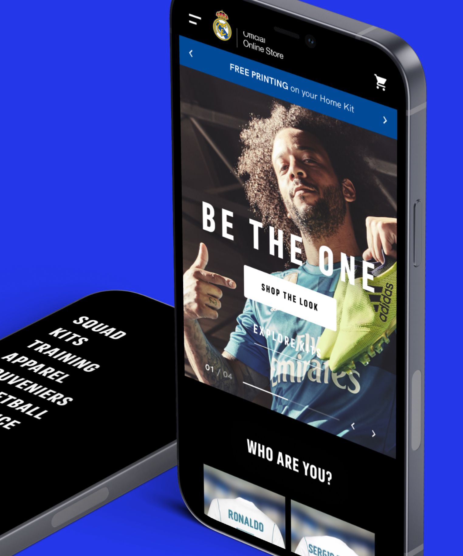 Iphones flotando Real Madrid